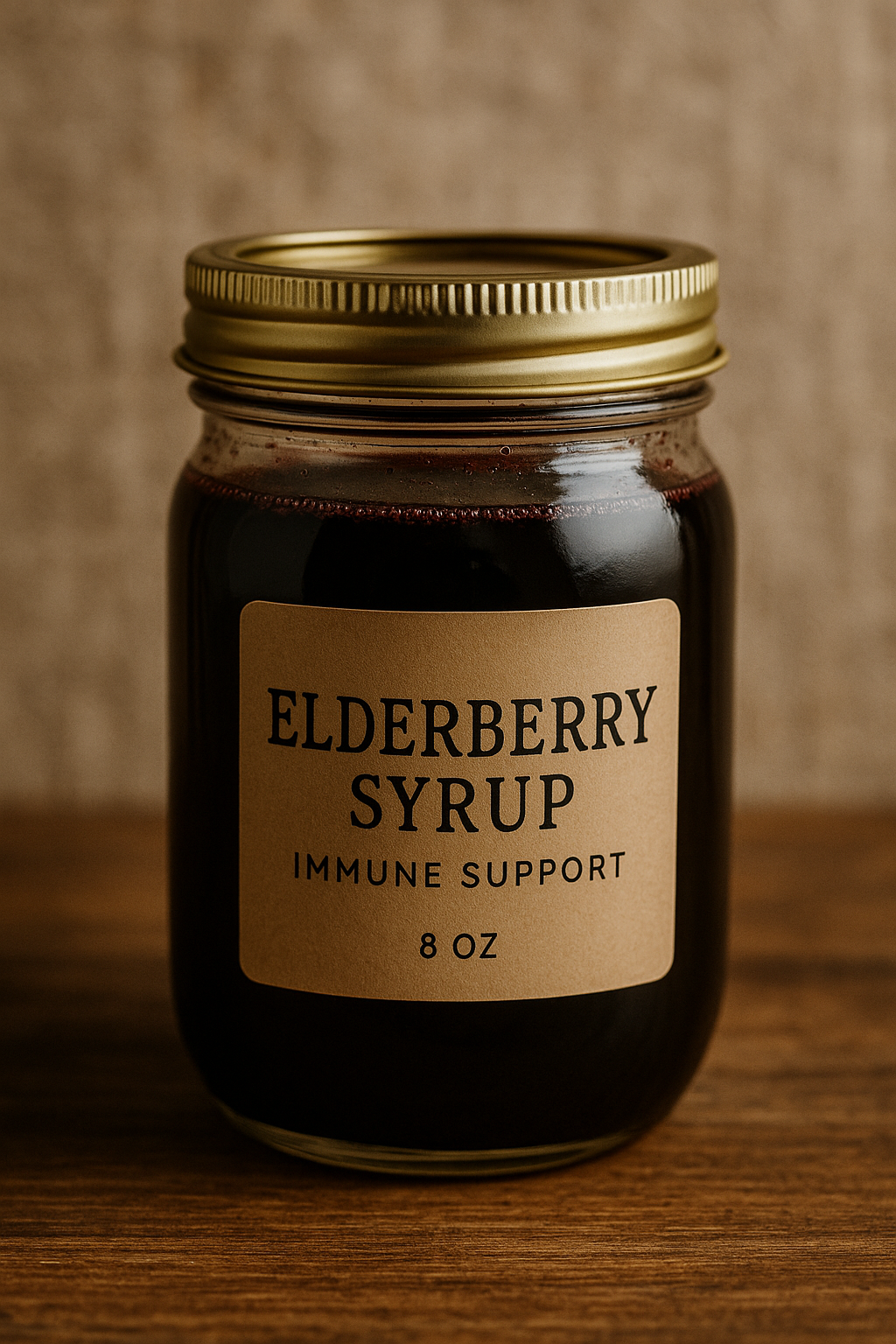 Elderberry Immune Support Syrup — 8oz